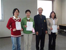 2006年度表彰式 写真