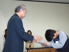 2006年度表彰式 写真